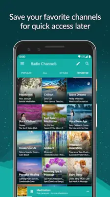 Zen Radio Calm Relaxing Music android App screenshot 0