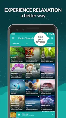 Zen Radio Calm Relaxing Music android App screenshot 2