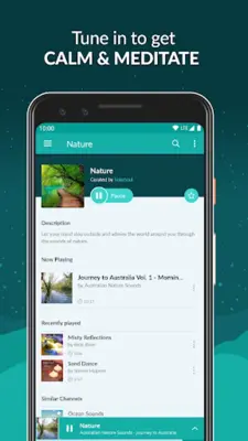 Zen Radio Calm Relaxing Music android App screenshot 3