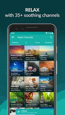 Zen Radio Calm Relaxing Music android App screenshot 4